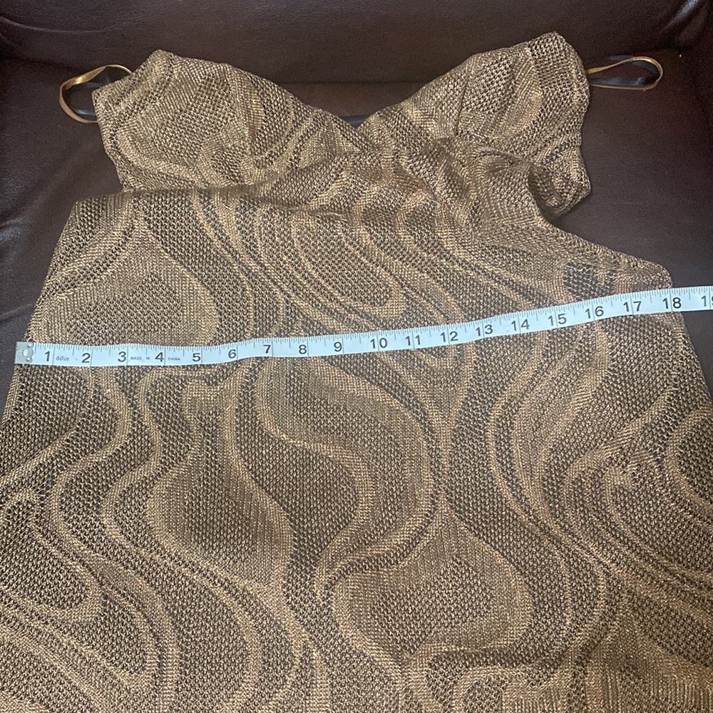Express occasion dress with fringe and metallic shimmer. - Picture 15 of 16
